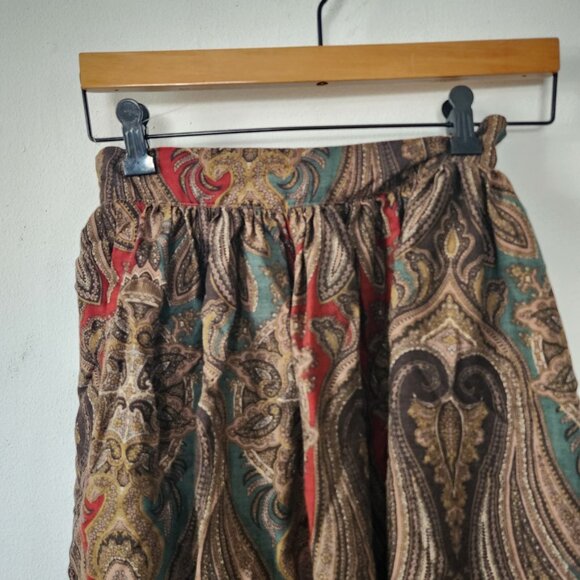 Ralph Lauren Paisley Maxi Skirt - Multicolor - Picture 2 of 7